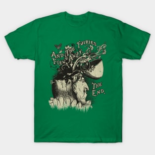 And The Fairies Flew Away Vintage T-Shirt